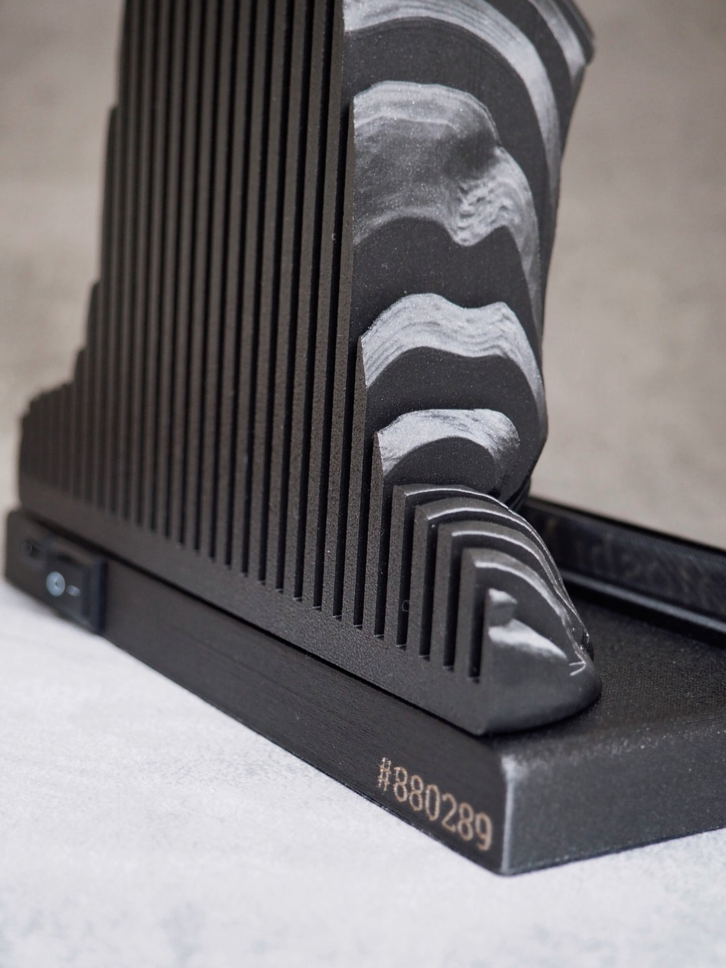 Satoshi Nakamoto LED - Statue