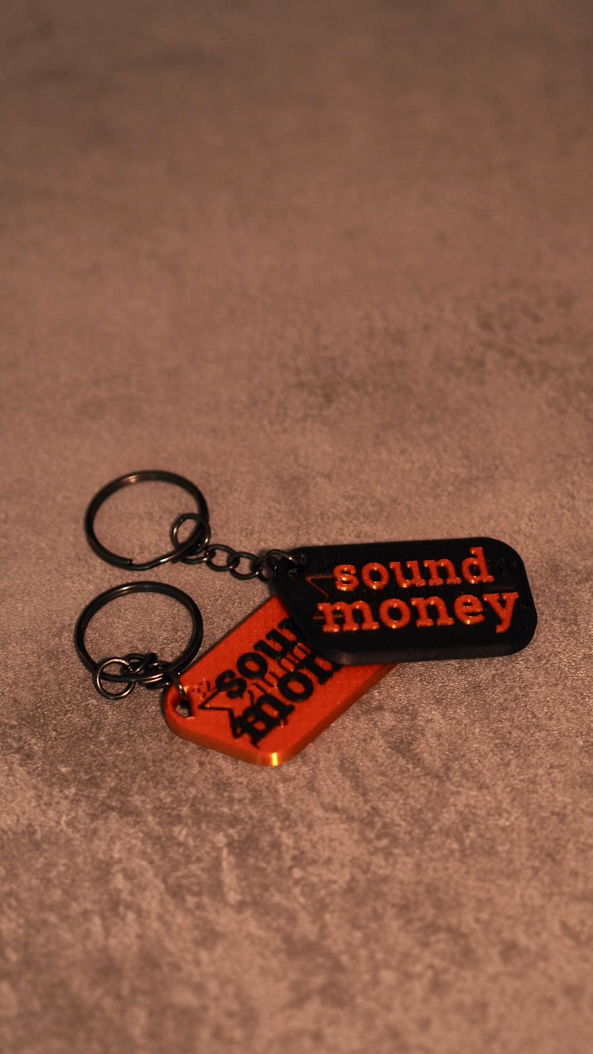 Keychain Sound Money NFC Tag