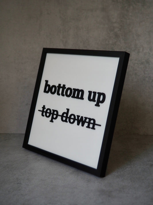 Frame - bottom up