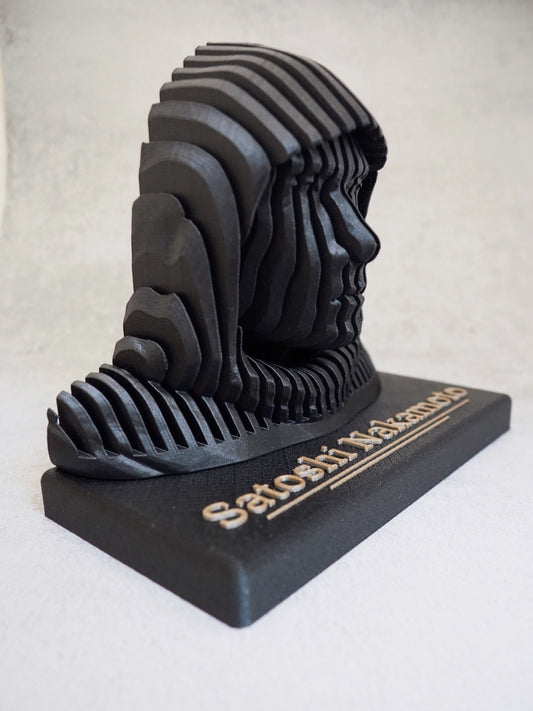 Satoshi Nakamoto Mid - Statue