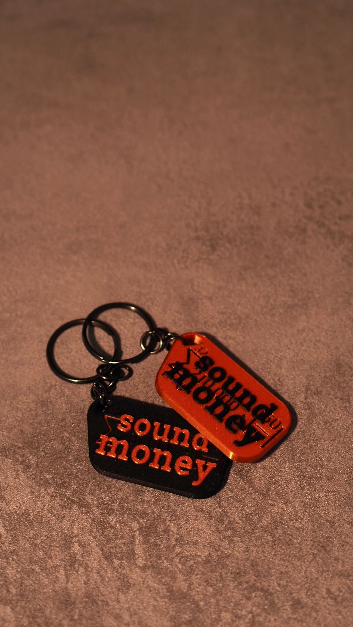 Keychain Sound Money NFC Tag