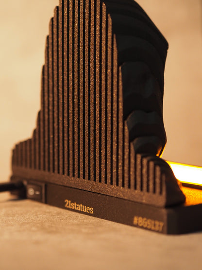 Satoshi Nakamoto LED - Statue