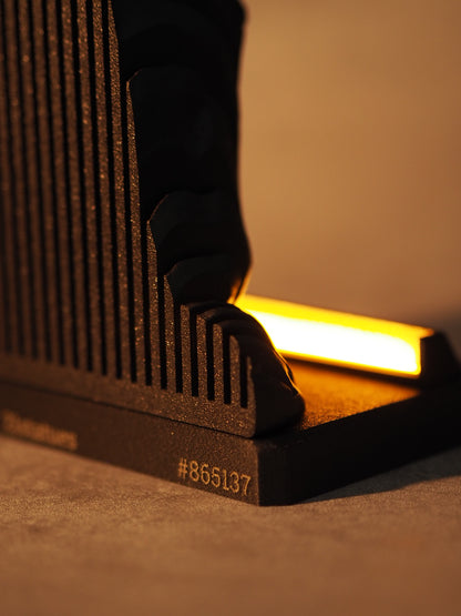 Satoshi Nakamoto LED - Statue