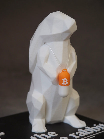 White rabbit - Statue