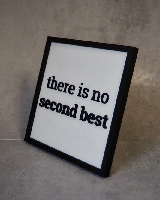 Frame - there is no second best
