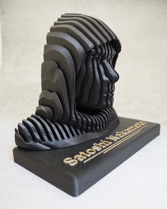 Satoshi Nakamoto Mid - Statue